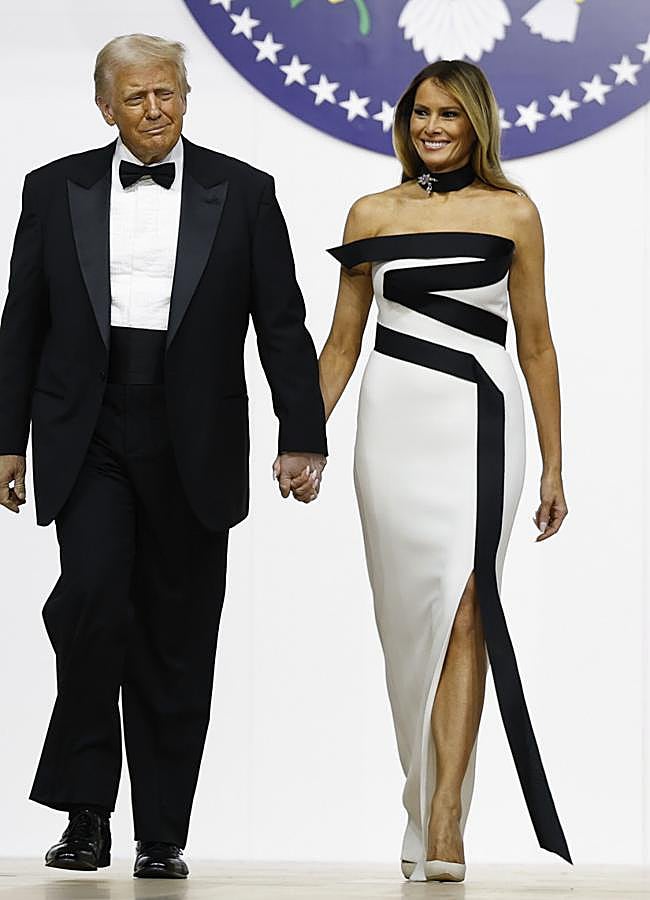 Imagen - Melania Trump en el baile inaugural (GTRES)