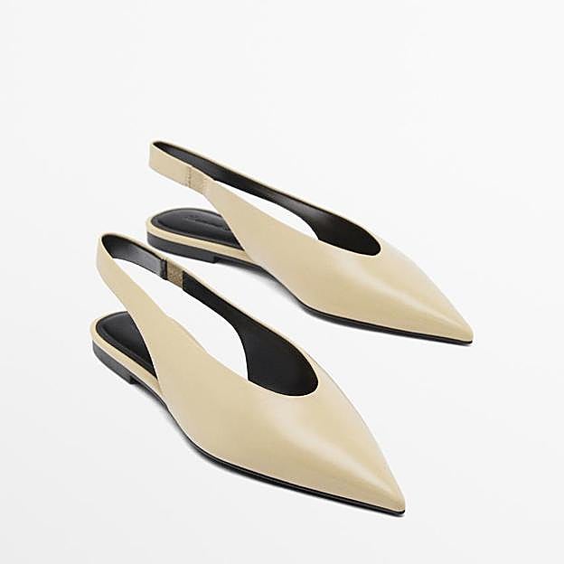 Bailarina destalonada punta (29,95€)