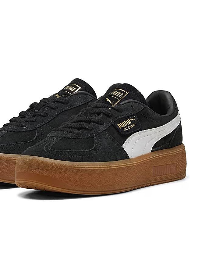 Imagen - Zapatillas casual efecto ante en negro de Puma