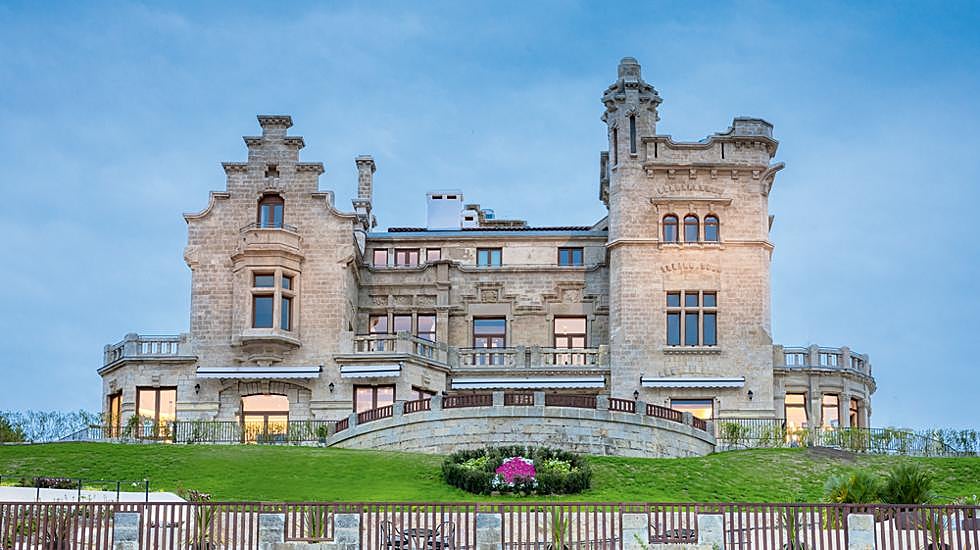 El hotel Palacio Arriluce, en Getxo, Vizcaya.