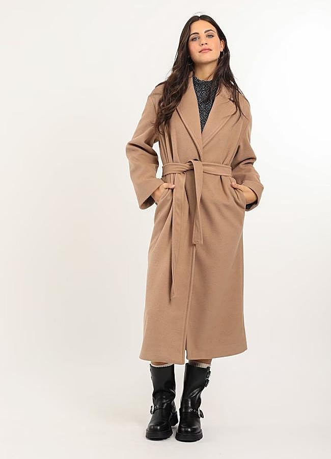 Imagen - Abrigo camel de paño