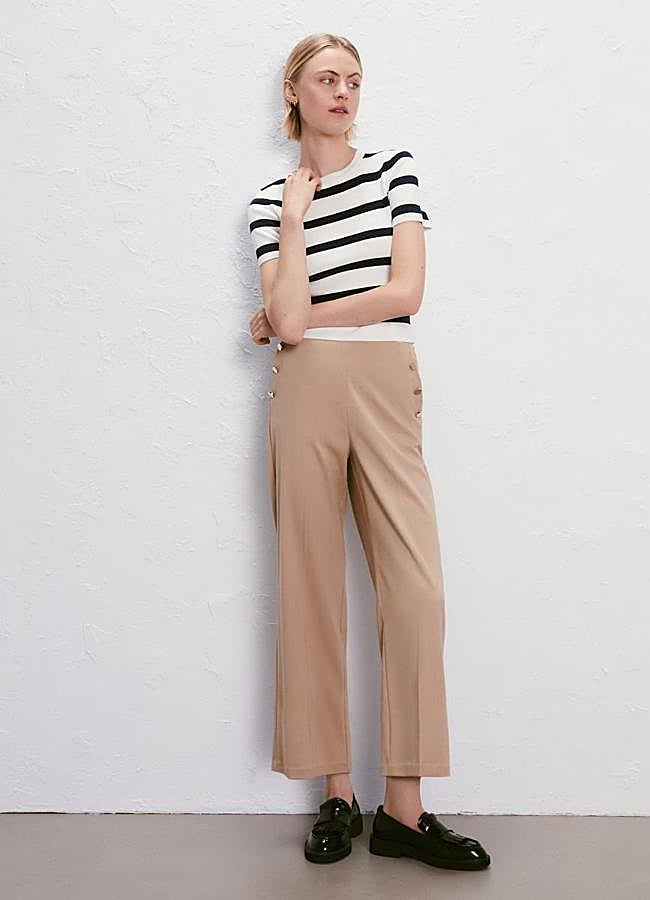 Imagen - Pantalones camel marineros