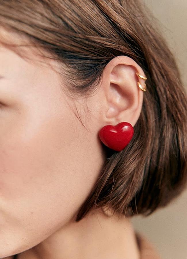 Imagen - Pendientes con forma de corazón de Sézane.