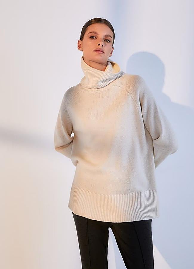 Imagen - Jersey de cuello cisne oversize