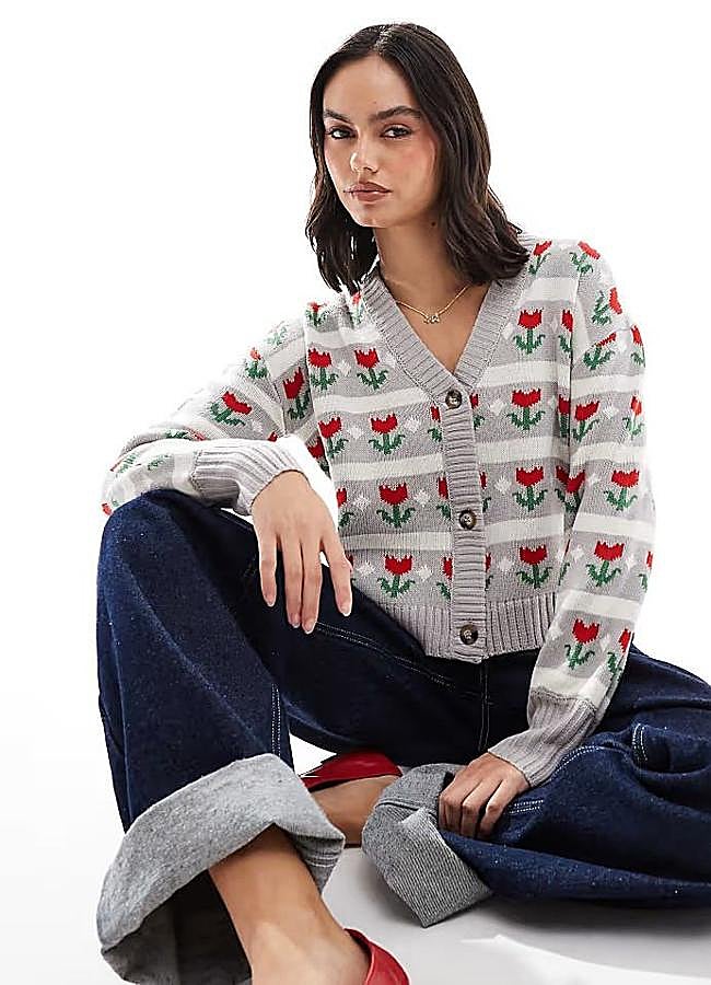 Imagen - Cárdigan con estampado floral