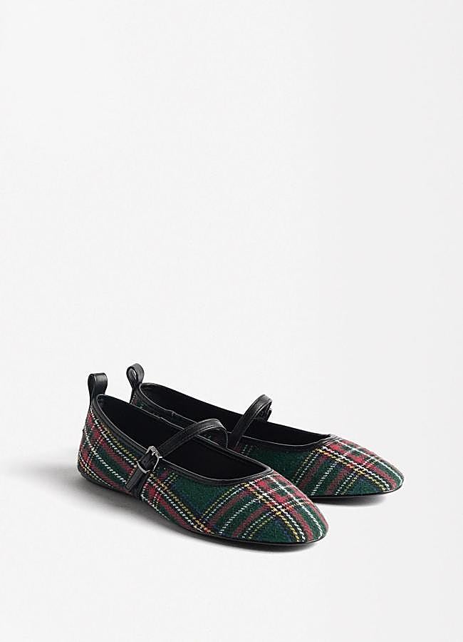 Imagen - Bailarinas con estampado de cuadros tartán