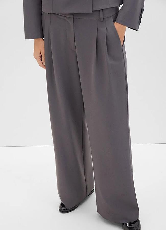 Imagen - Pantalones de traje anchos con pinzas