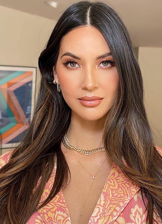 Imagen - Olivia Munn con mechas melting/@oliviamunn