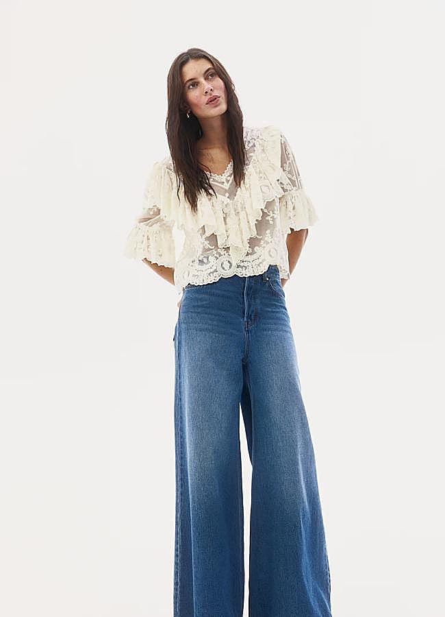 Imagen - Blusa de estilo boho con detalle bordado de H&M.