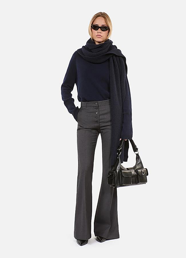 Imagen - Pantalón de cuero con nervio de The Kooples, 132,50 euros.