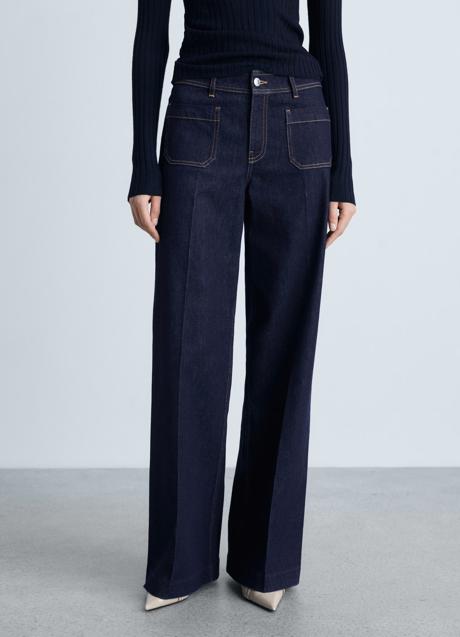 Imagen - Vaqueros con bolsillos de Mango (39,99 euros)