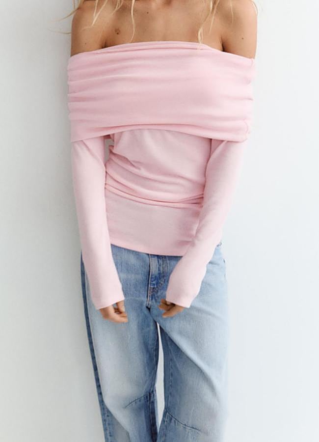 Imagen - Básicos elegantes en rosa pastel (ZARA)