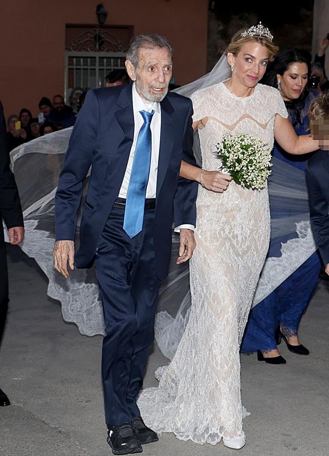 Imagen - El vestido de novia de Chrysi Vardinogianni en su boda con Nicolás de Grecia (GTRES)