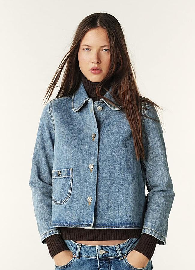 Imagen - Cazadora en denim de Ba&sh (254 euros).