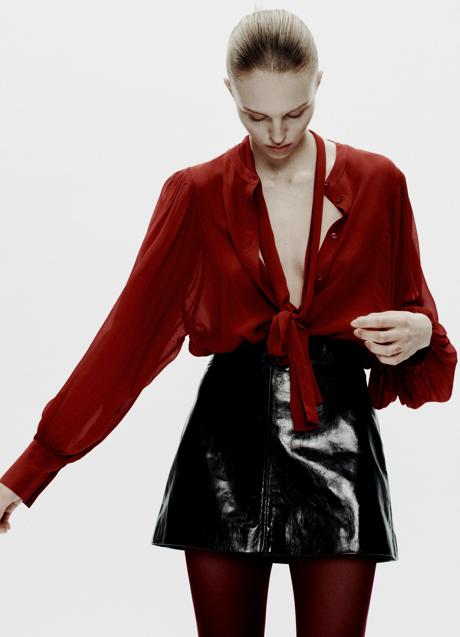 Imagen - Blusa roja de Zara (39,95 euros)