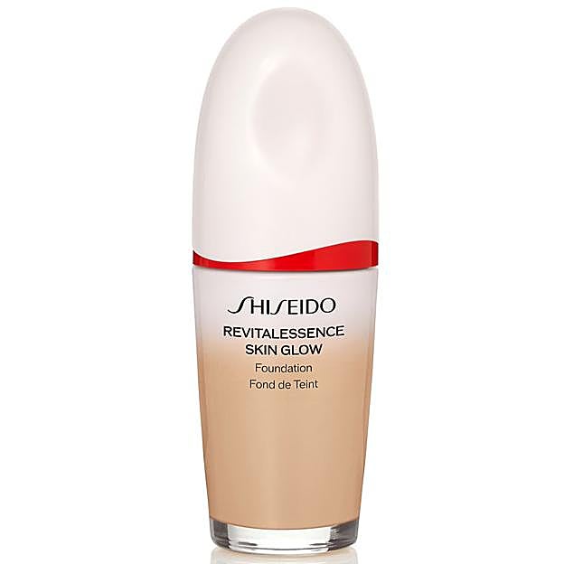Base de maquillaje Revitalessence Glow de Shiseido (56,95 euros).