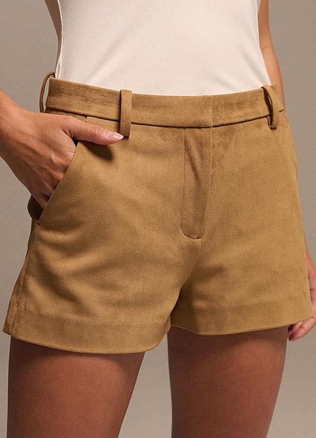 Imagen - Pantalones cortos efecto ante