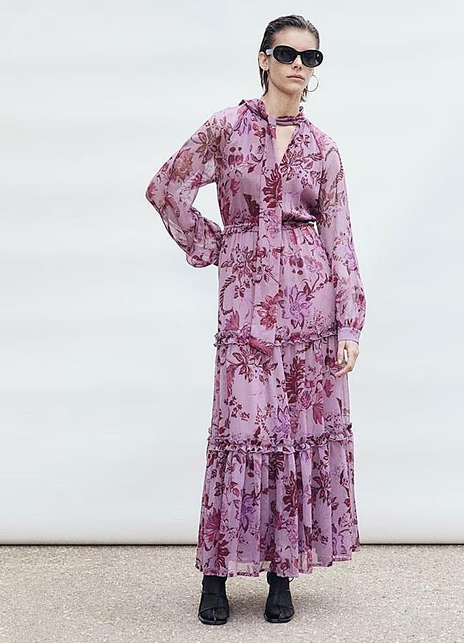 Imagen - Vestido con estampado floral fluido