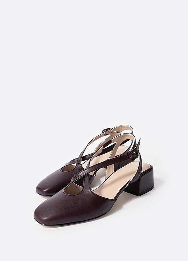 Imagen - Zapato de tacón cómodo con tiras cruzadas