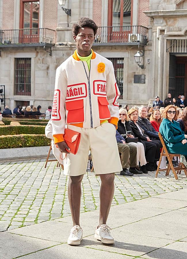 Imagen - Look de Daniel Chong en el desfile inaugural de Madrid es Moda. Foto: Pablo Paniagua.