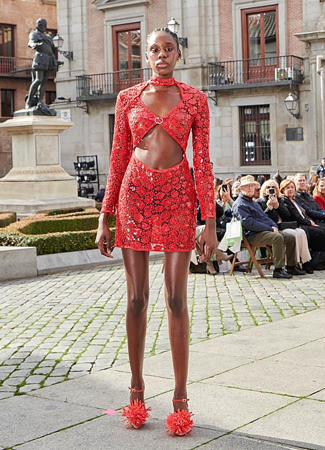 Imagen - Look de Paloma Suárez en el desfile inaugural de Madrid es Moda. Foto: Pablo Paniagua.