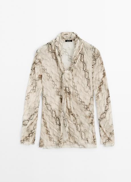 Imagen - Blusa estampada de Massimo Dutti (59,99 euros)