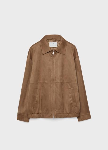 Imagen - Chaqueta de ante de Stradivarius (39,99 euros)