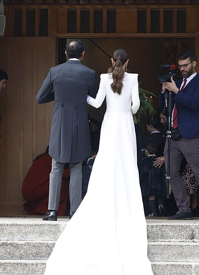 Imagen - El vestido de novia de Almudena Montejo. Foto: Gtres.