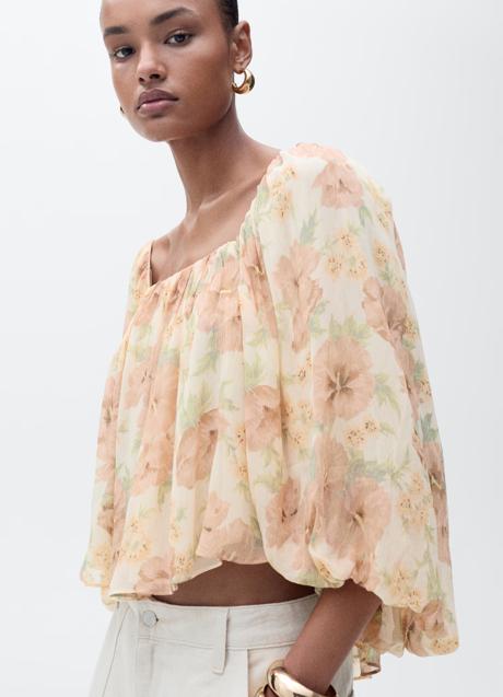 Imagen - Blusa estampada de Mango (69,99 euros)