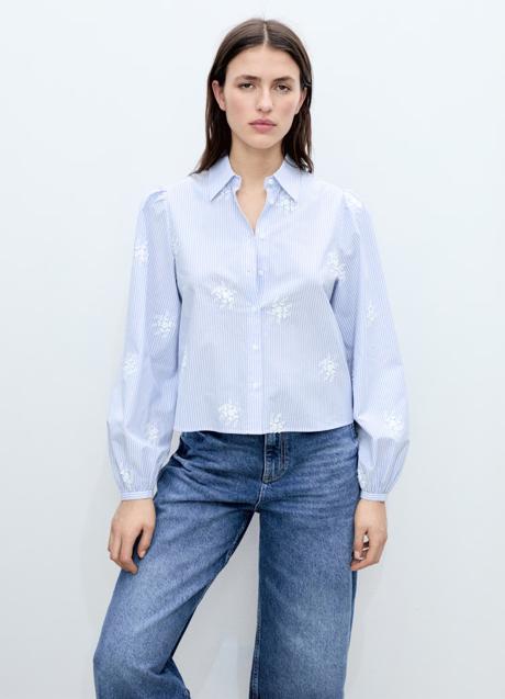 Imagen - Camisa azul de Mango (35,99 euros)