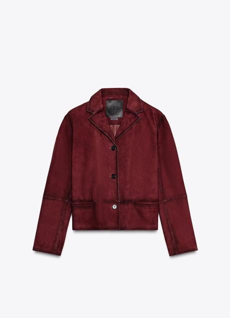 Imagen - Cazadora de ante de Zara (199 euros)