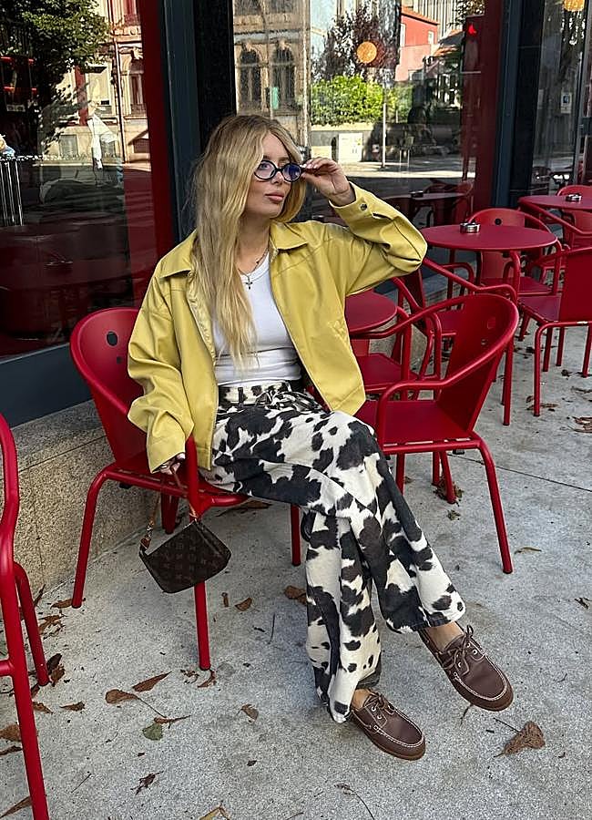 Vaca Con Ropa Guía para llevar el estampado de vaca que es tendencia esta primavera ...