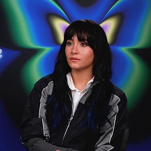 Aitana en la promoción del documental Aitana: Metamorfosis