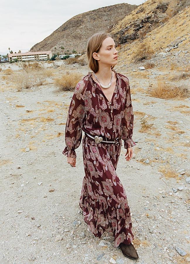 Imagen - Vestido estampado de Zara (49,99 euros)