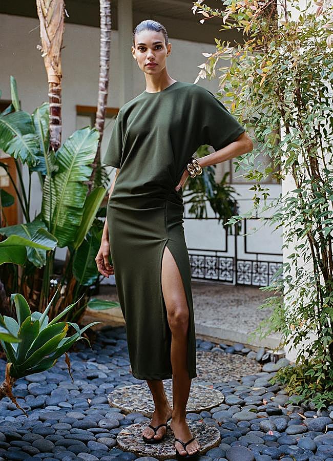 Imagen - Vestido caqui de Zara (29,99 euros)