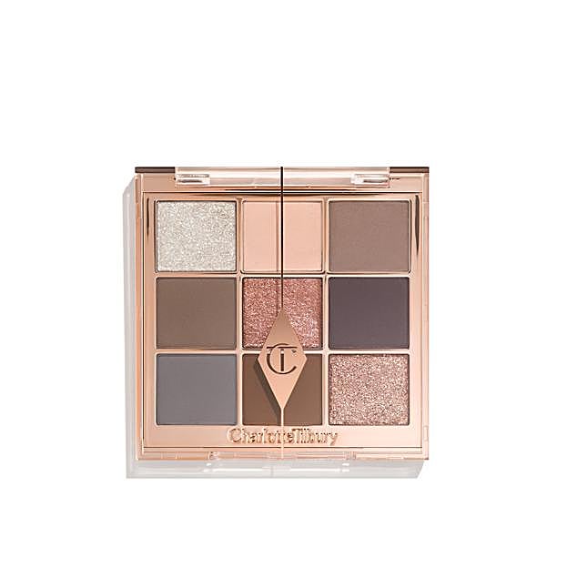 Paleta de sombras Charlotte's Palette of Beautifying Eye Trends en el tono Super Neutral (60 euros).