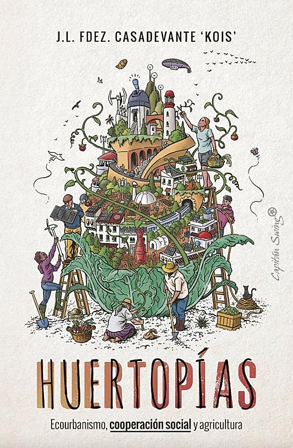Imagen - Portada de Huertopías. / Capitán Swing