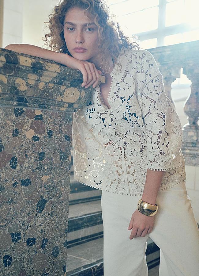 Imagen - Polo oversize de crochet