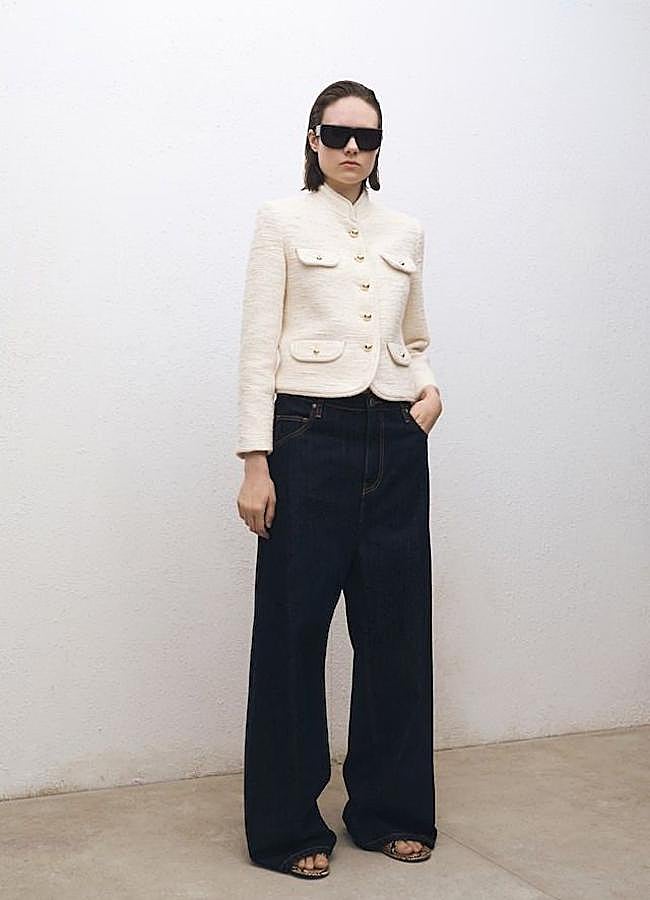 Imagen - Blazer blanca de tweed