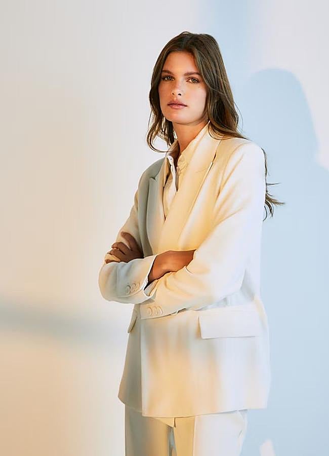 Imagen - Blazer blanca oversize