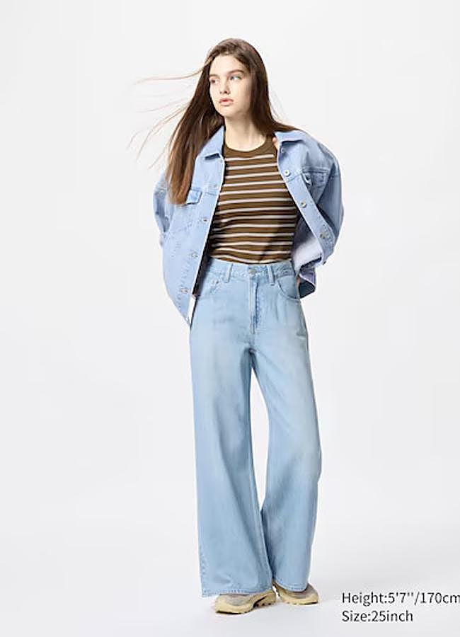 Imagen - Vaquero ancho con diseño campana de Uniqlo.