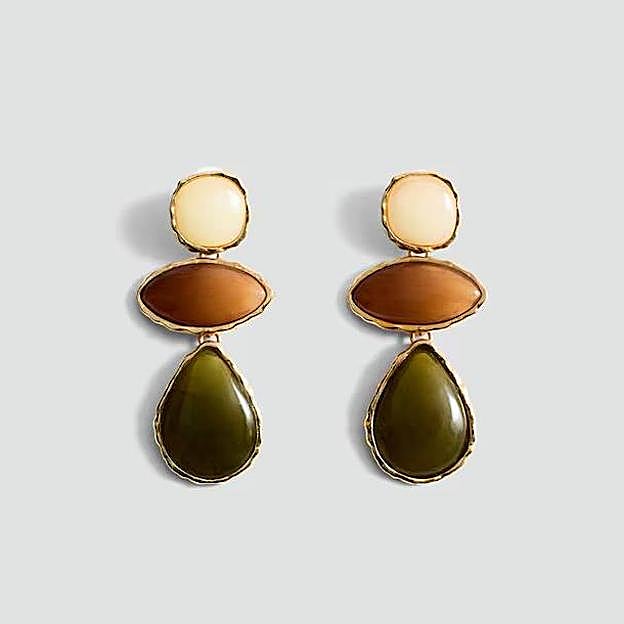 Pendientes abalorios colgantes (15,99€)