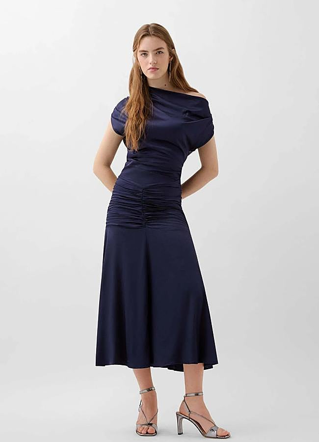 Imagen - Vestido azul marino de Scalpers, 99,90 euros.