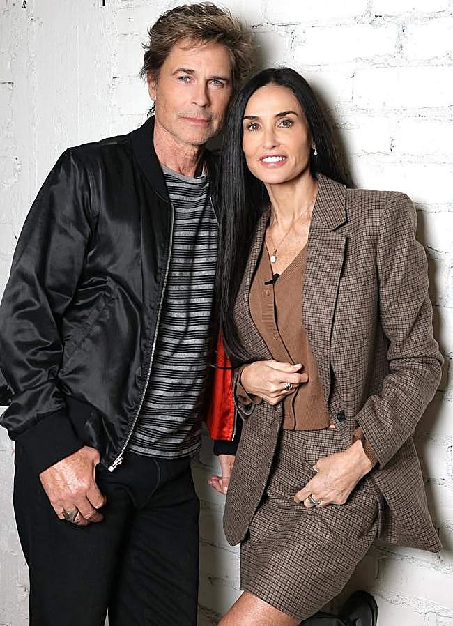 Imagen - Rob Lowe y Demi Moore, el reencuentro. / INSTAGRAM @demimoore