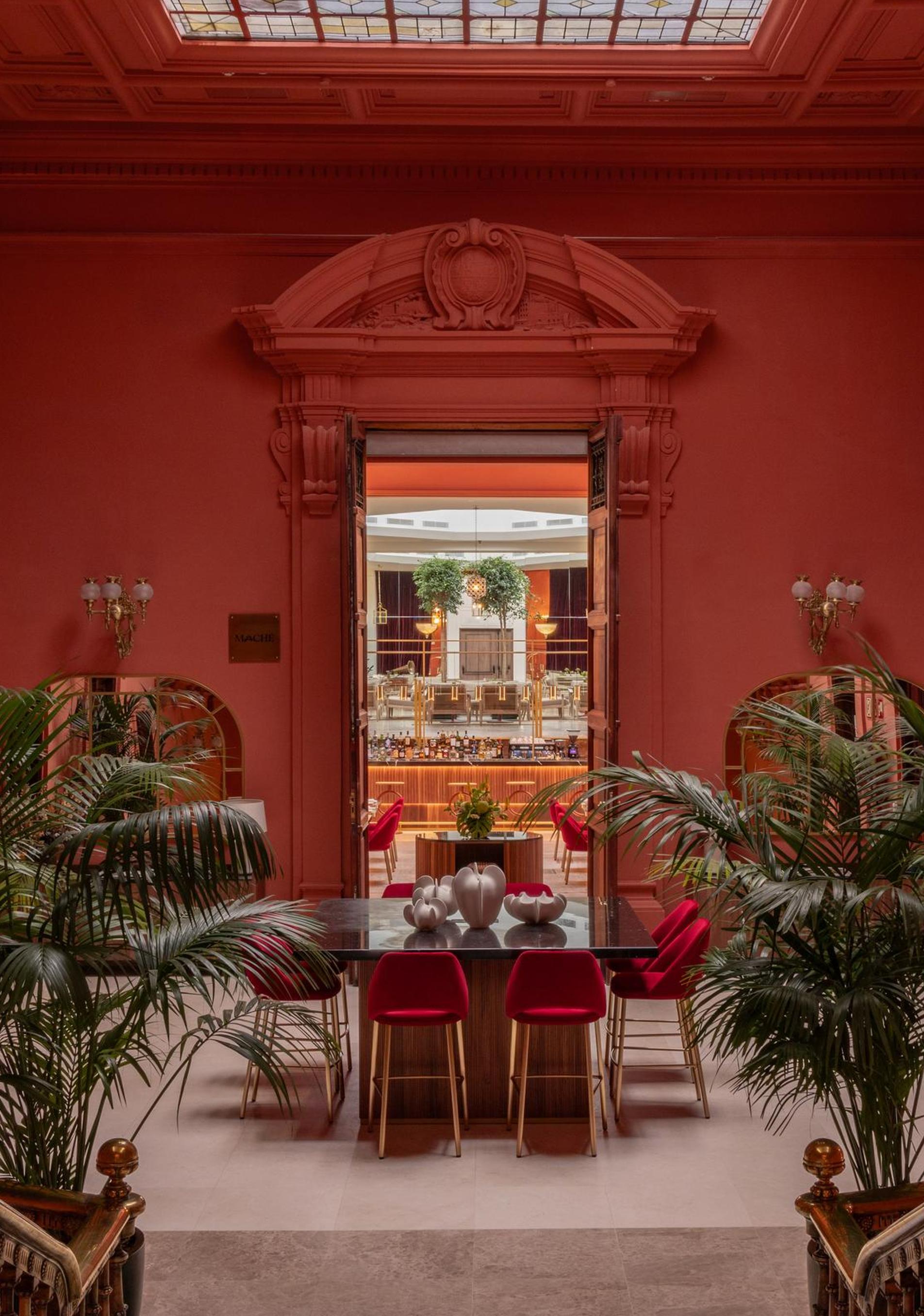 Hall del Hotel Casa de las Artes The Meliá Collection.