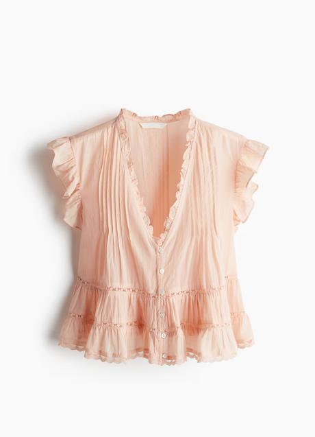 Imagen - Blusa rosa de H&M (27,99 euros)