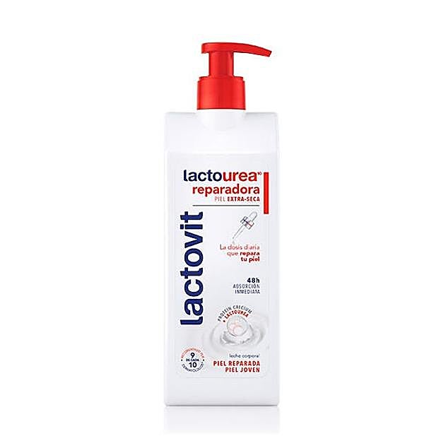 La crema Lactourea de Lactovit.