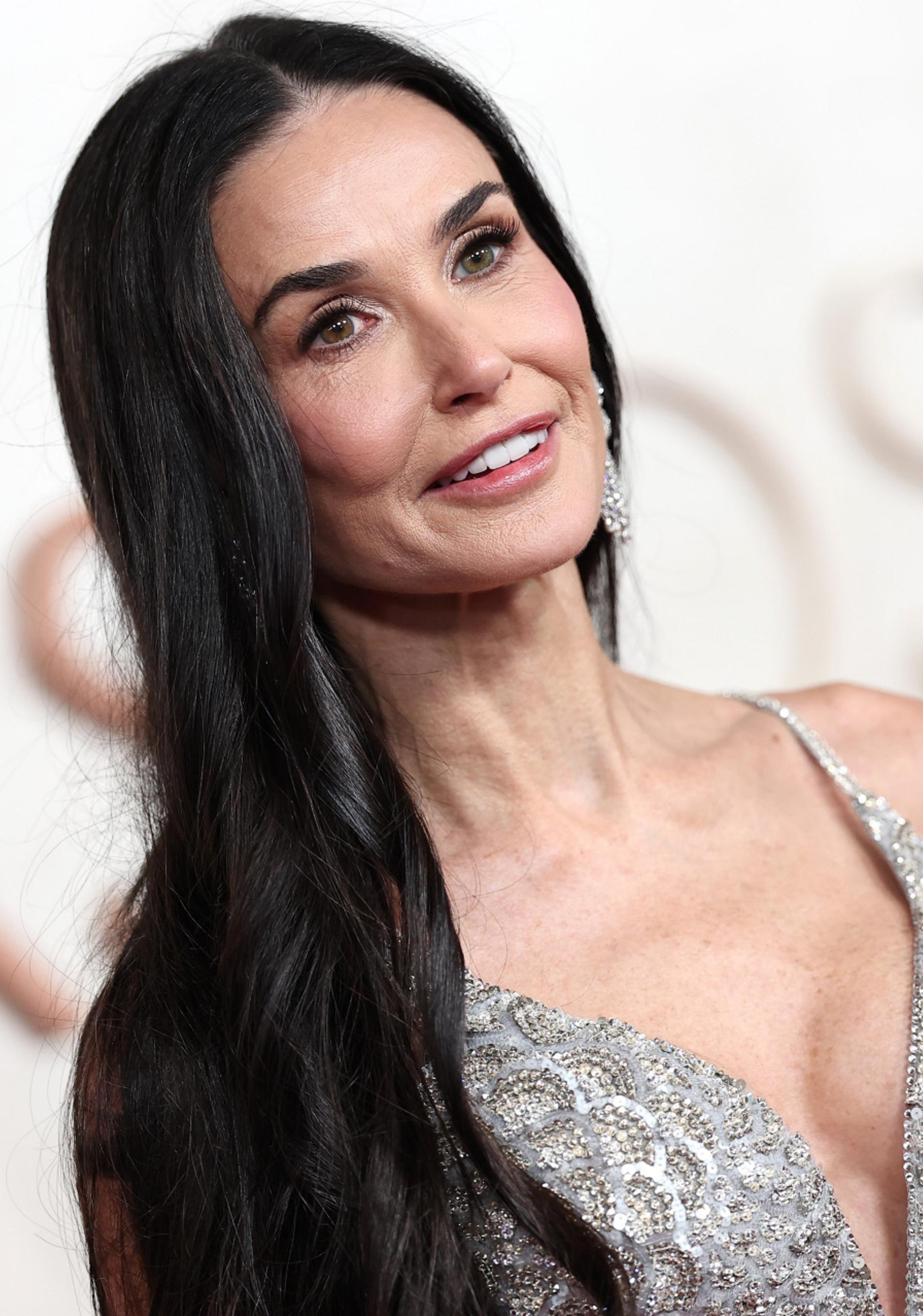 Demi Moore, nominada a Mejor Actriz Protagonista en los Premios Oscar 2025.