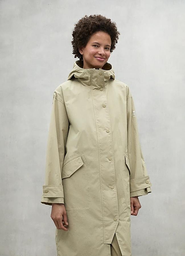 Imagen - Parka Juno beige de Ecoalf, 275 euros.