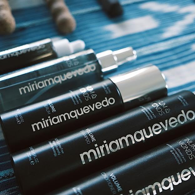 Gama capilar Platinum & Diamonds de Miriam Quevedo.